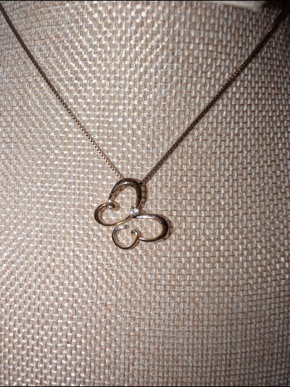Women's 925 Silver Butterfly Pendant Necklace